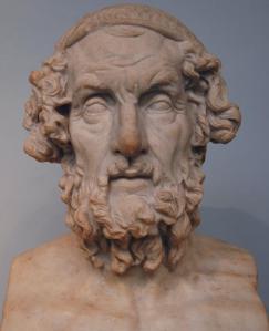Bust of Homer at the British Museum